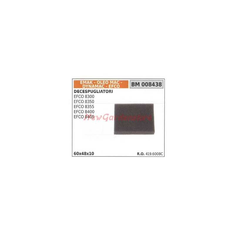 Filtro aria decespugliatore OLEOMAC EFCO 8300 8350 8355 8400 8405 4196008C