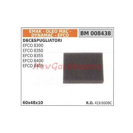 Filtro aria decespugliatore OLEOMAC EFCO 8300 8350 8355 8400 8405 4196008C | NewgardenParts.com
