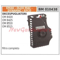 Filtro aria EMAK decespugliatore OM 8420 8425 8510 8515 010438