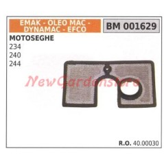 Filtro aria EMAK motosega 234 240 244 001629 oleomac efco | NewgardenParts.com