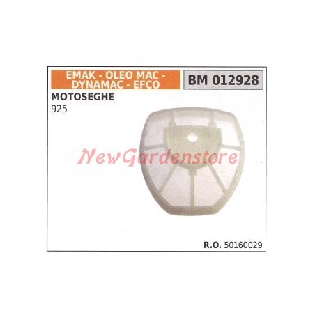 Filtro aria EMAK motosega 925 012928 | NewgardenParts.com