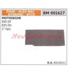 Air filter EMAK chainsaw OLEOMAC 935 DF 935 DV 1st type 93000111 | NewgardenParts.com
