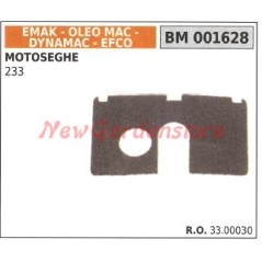 Filtro aria EMAK motosega OLEOMAC OLEO-MAC 233 3300030 originale | NewgardenParts.com