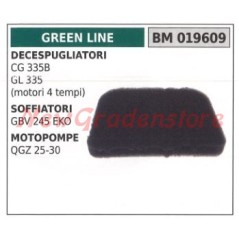 Filtro aria GREEN LINE decespugliatore soffiatore motopompa 019609 | NewgardenParts.com