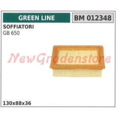 Filtro aria GREEN LINE soffiatore GB 650 012348 | NewgardenParts.com