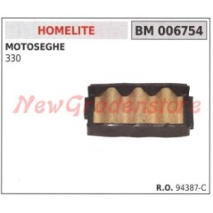 Filtro aria HOMELITE motosega 330 006754 | NewgardenParts.com