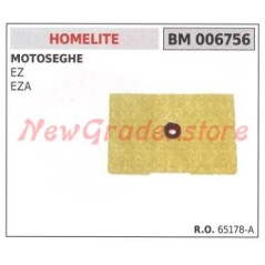 Filtro aria HOMELITE motosega EZ EZA 006756 | NewgardenParts.com