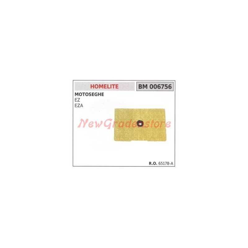 HOMELITE filtre à air tronçonneuse EZ EZA 006756
