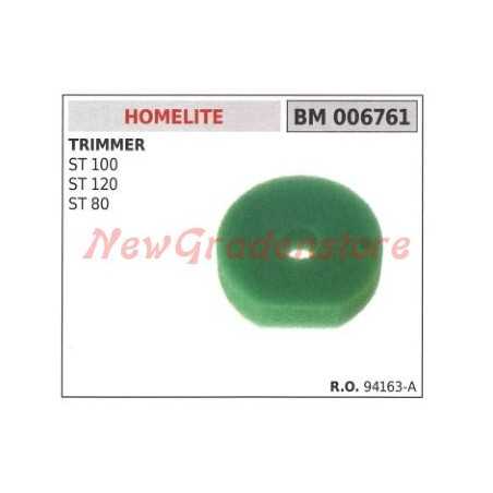 Luftfilter HOMELITE Trimmer ST 100 120 80 006761 | NewgardenParts.com