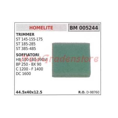 Luftfilter HOMELITE trimmer ST 145 155 175 185 285 385 485 005244 | NewgardenParts.com