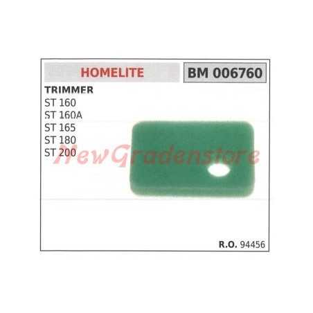 Luftfilter HOMELITE Trimmer ST 160 160A 165 180 200 006760 | NewgardenParts.com
