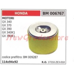 Filtro aria HONDA motore GX 340 370 390 340K1 390K1 006767 | NewgardenParts.com