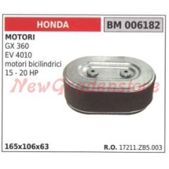 Filtro aria HONDA motore GX 360 EV 4010 motori bicilindrici 15 20 HP 006182 | NewgardenParts.com