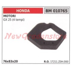 Filtro aria in spugna HONDA motore GX 25 (4 tempi) 010765 17211Z0H000 | NewgardenParts.com