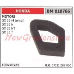 Filtro aria in spugna HONDA motore GX 35 (4 tempi) GX 35 N 35 NT 35T 010766 | NewgardenParts.com