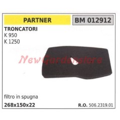 Filtro aria in spugna PARTNER per troncatore K 950 1250 012912 | NewgardenParts.com