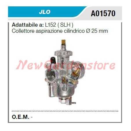 Filtre à air JLO motorhoe L152 SHL A01570 | NewgardenParts.com
