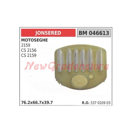 Filtro aria JONSERED motosega 2159 CS 2156 2159 046613 537010903 | NewgardenParts.com