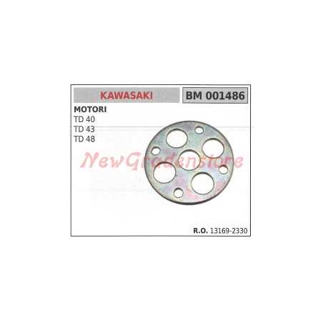 Air filter KAWASAKI brushcutter TD 40 43 48 001486 | NewgardenParts.com