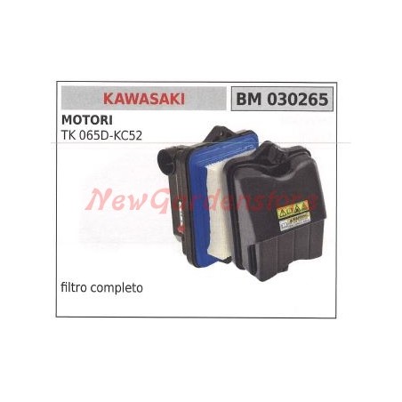 Filtro aria KAWASAKI decespugliatore TK 065D-KC52 030265 | NewgardenParts.com