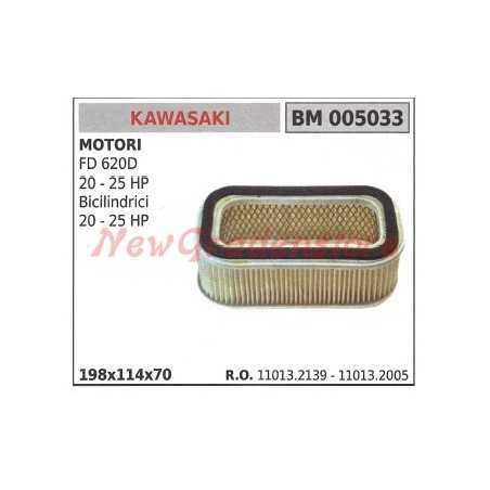 Air filter KAWASAKI engine FD 620D 20 25 HP two-cylinder 005033 | NewgardenParts.com