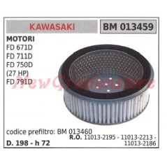 Air filter KAWASAKI engine FD 671D 711D 750D (27 HP) FD 791D 013459