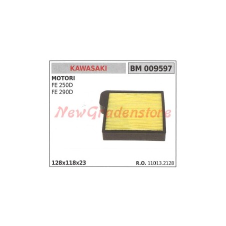 Filtro aria KAWASAKI motore FE 250D 290D 009597 | NewgardenParts.com