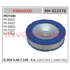 Air filter KAWASAKI engine FH 601D 641D 680D 721D 770D 022578