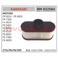 Filtro aria KAWASAKI motore FR 651 V 691V 730V FS 481V 541V 600V 651V 022584 | NewgardenParts.com