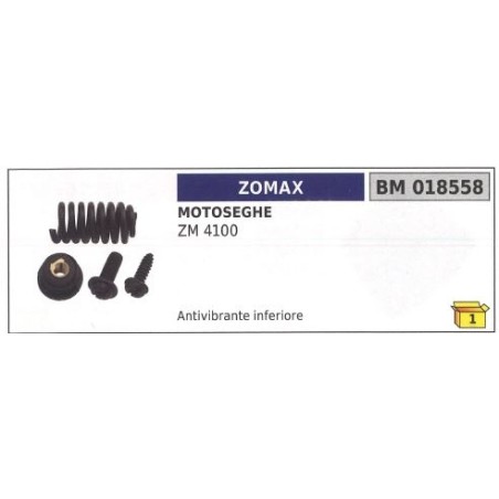 Antivibrante inferiore ZOMAX motosega ZM 4100 018558 | NewgardenParts.com