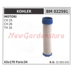 Filtro aria KOHLER trattorino rasaerba CH 25 26TH 16 022591 | NewgardenParts.com