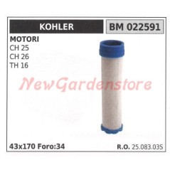 KOHLER Luftfilter Rasentraktor CH 25 26TH 16 022591