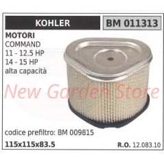 KOHLER Luftfilter Rasentraktor COMMAND 11 12,5 PS 14 15 PS 011313