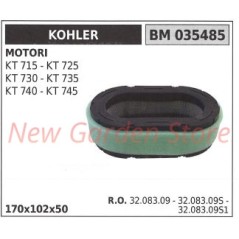 Filtro aria KOHLER trattorino rasaerba KT 715 725 730 735 740 745 035485 | NewgardenParts.com