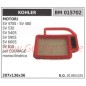 Filtro de aire KOHLER para tractor de césped SV 470S 480S 530 540S 590S 600S 610 015702