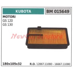 Filtro aria KUBOTA motore GS 120 130 015649 | NewgardenParts.com