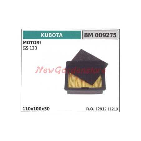KUBOTA air filter GS 130 engine 009275 | NewgardenParts.com