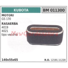 Filtro aria KUBOTA motore GS 170 rasaerba 4019 4021 tipo vecchio 011300 | NewgardenParts.com