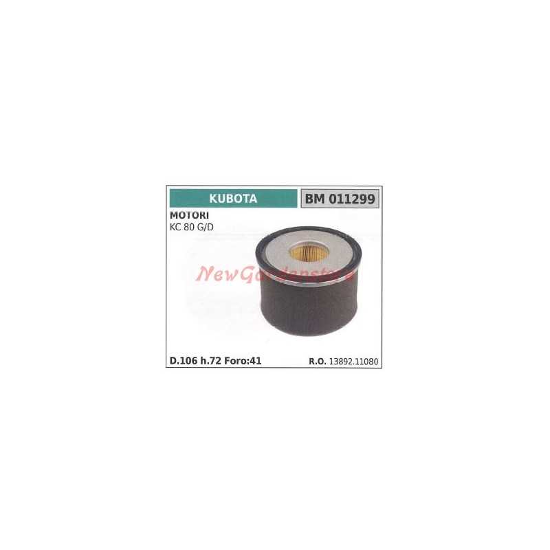 Air filter KUBOTA engine KC 80 G/D 011299