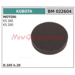 Luftfilter KUBOTA Motor KS 160 200 022604 | NewgardenParts.com