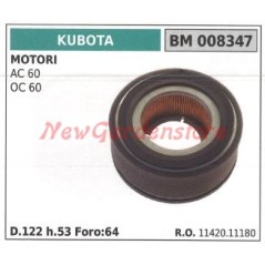 Filtro aria KUBOTA motore trattorino AC 60 OC 60 008347 1142011180 | NewgardenParts.com