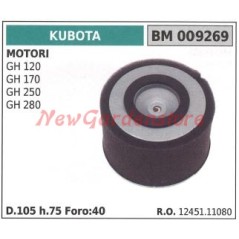 Filtro aria KUBOTA motore trattorino GH 120 170 250 280 009269 | NewgardenParts.com