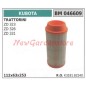 Filtro de aire motor KUBOTA tractor de césped ZD 323 326 331 046609