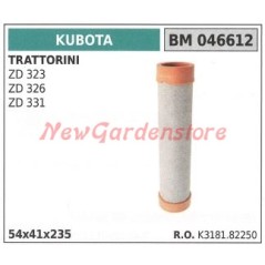 Filtro aria KUBOTA motore trattorino ZD 323 326 331 046612 | NewgardenParts.com