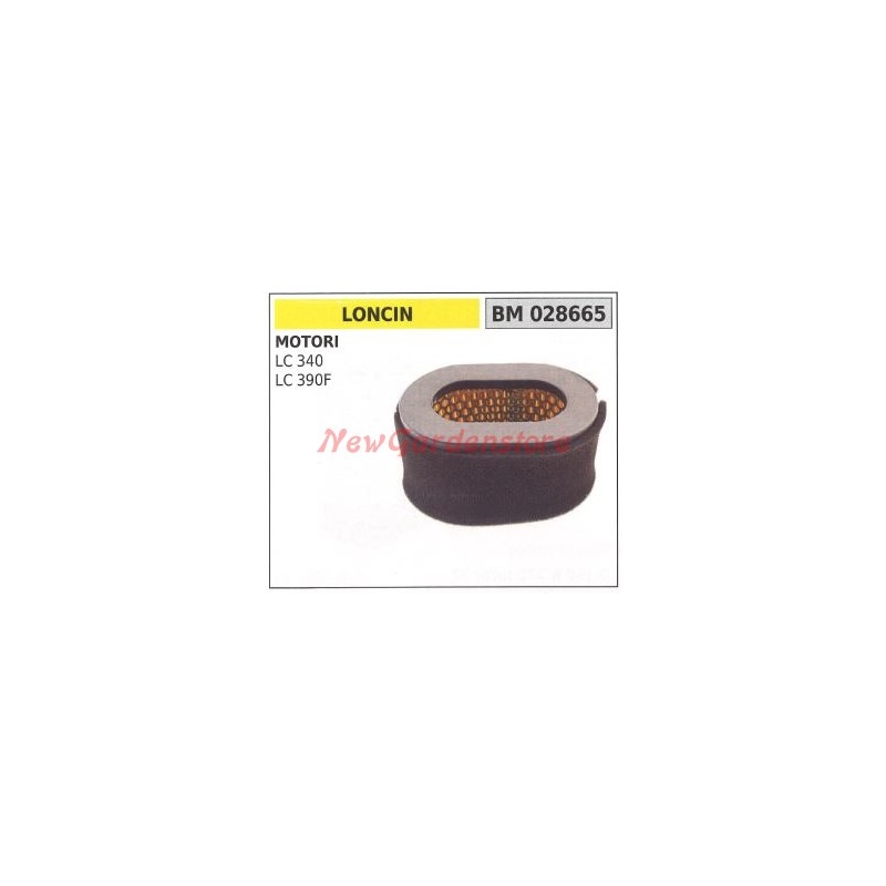 Filtro aria LONCIN motore trattorino rasaerba LC 340 390F 028665