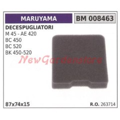 Filtro aria MARUYAMA decespugliatore M 45 AE 420 BC 450 520 BK 450 520 008463 | NewgardenParts.com