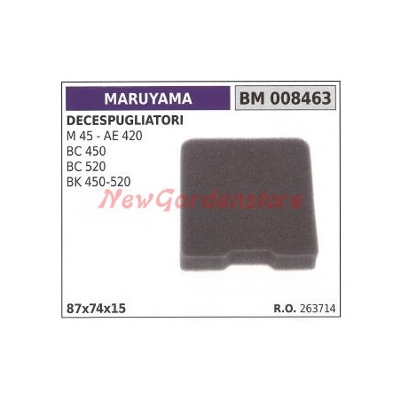 Filtro aria MARUYAMA decespugliatore M 45 AE 420 BC 450 520 BK 450 520 008463 | NewgardenParts.com