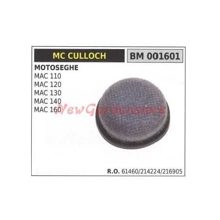 Filtre à air MC CULLOCH tronçonneuse MAC 110 120 130 140 160 001601 | NewgardenParts.com