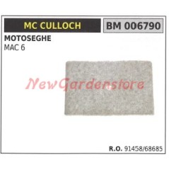 Filtro aria MC CULLOCH motosega MAC 6 006790 | NewgardenParts.com