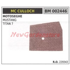 Filtro aria MC CULLOCH motosega MUSTANG TITAN 7 002446 | NewgardenParts.com